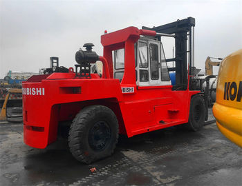 Cina 30 Ton Digunakan Forklift Industri D300 Port Foklift 6D24 Mesin Asli pemasok