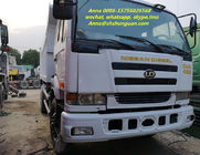 Durable 25 Ton Truk Dump Bekas, Jepang Mesin PF6 10 Wheel Truck