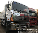 Cina Jepang 6X4 Jenis Truk Dump Bekas Hino 700 Series Tipper Truck Kapasitas 25-30 Ton perusahaan