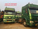 Sinotruk Howo Tractor Head 6985 * 2500 * 3300 Mm 8800 Kg Berat Kendaraan pemasok