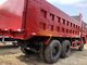 Diesel Howo 375 Truk Dump Bekas 25-30 Ton Kapasitas 16-20 Cbm Dump Box pemasok