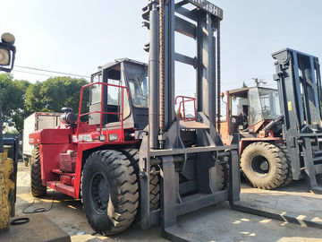 Cina Efisiensi Tinggi Digunakan Forklift Industri, Forklift 25 Ton 9200 X 3300 X 4000 Mm pemasok