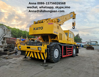 49 Km / H Max Speed ​​Cranes Bekas 2.3 Cbm Kapasitas Bucket Mesin Mitsubishi pemasok