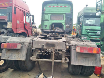 Euro 3 Tractor Head Bekas, 6x4 Tractor Head 13000 Kg Berat Kendaraan pemasok